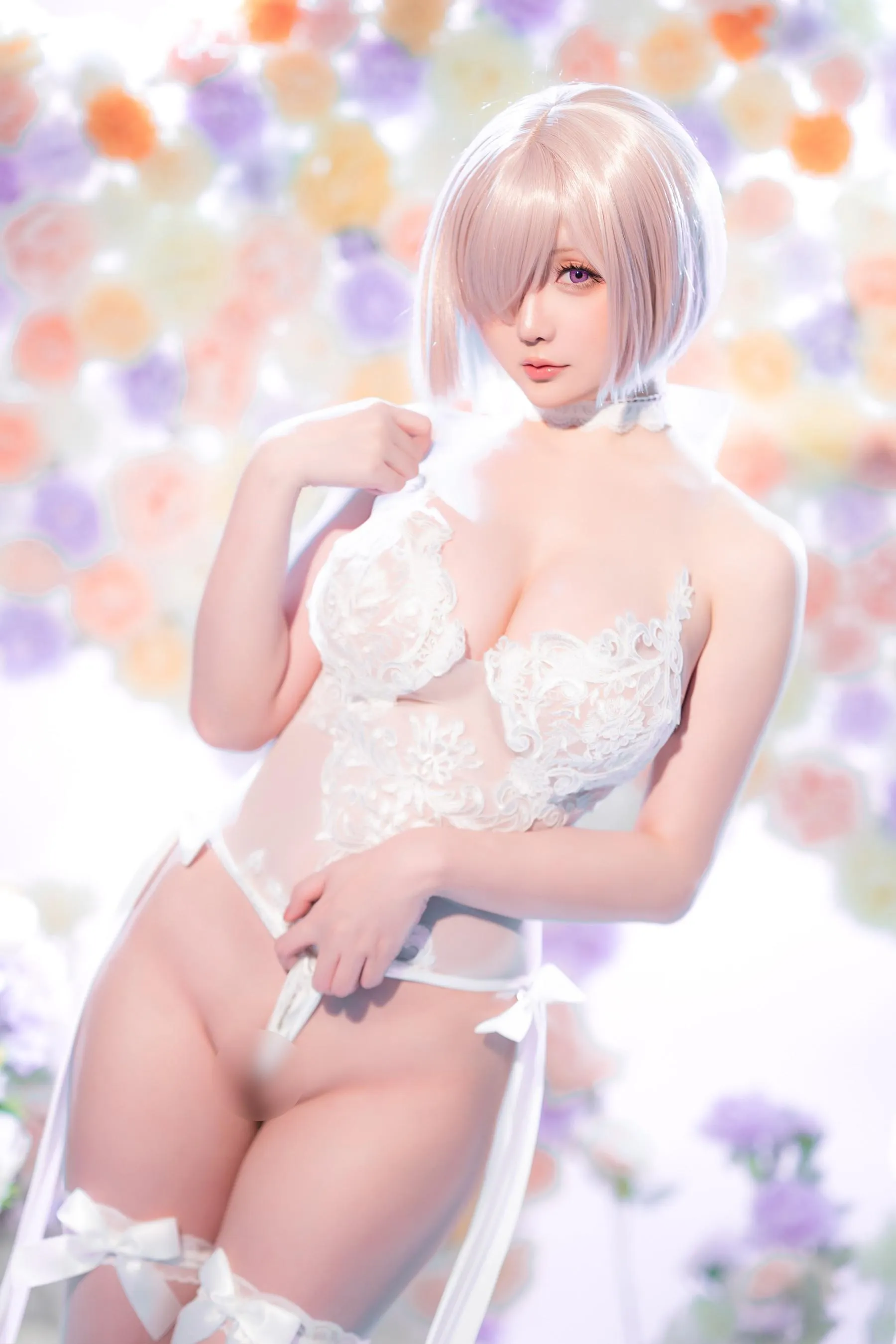 星之迟迟 – NO.141 FGO-玛修同人婚纱 [79P]插图1